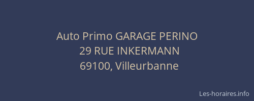 Auto Primo GARAGE PERINO