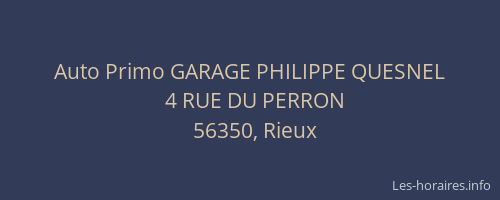 Auto Primo GARAGE PHILIPPE QUESNEL