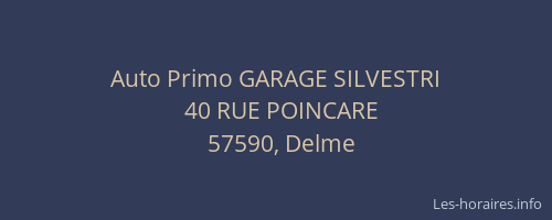 Auto Primo GARAGE SILVESTRI