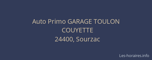 Auto Primo GARAGE TOULON