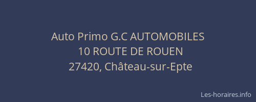 Auto Primo G.C AUTOMOBILES