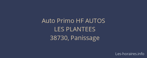 Auto Primo HF AUTOS