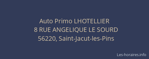 Auto Primo LHOTELLIER