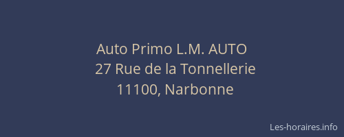 Auto Primo L.M. AUTO