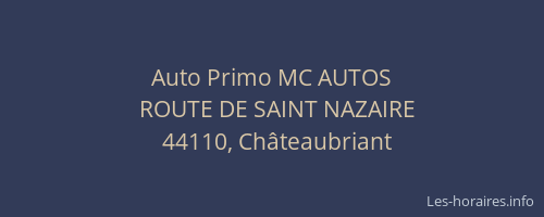 Auto Primo MC AUTOS