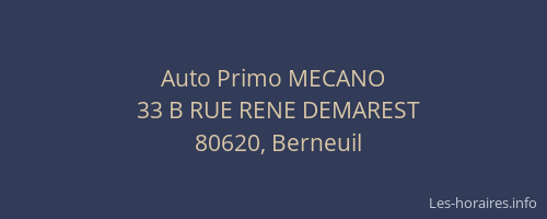 Auto Primo MECANO
