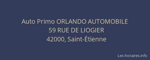 Auto Primo ORLANDO AUTOMOBILE