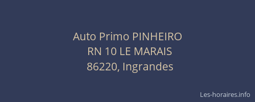 Auto Primo PINHEIRO