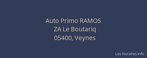 Auto Primo RAMOS