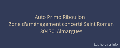 Auto Primo Riboullon