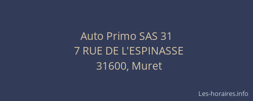 Auto Primo SAS 31