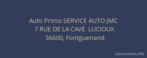 Auto Primo SERVICE AUTO JMC