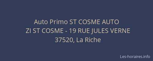 Auto Primo ST COSME AUTO