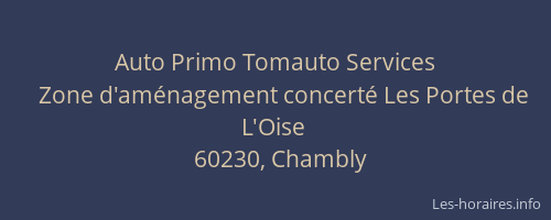 Auto Primo Tomauto Services