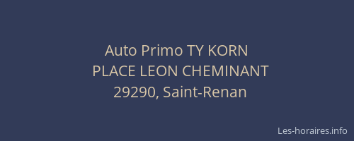 Auto Primo TY KORN