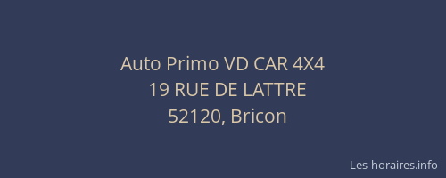 Auto Primo VD CAR 4X4