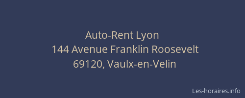 Auto-Rent Lyon