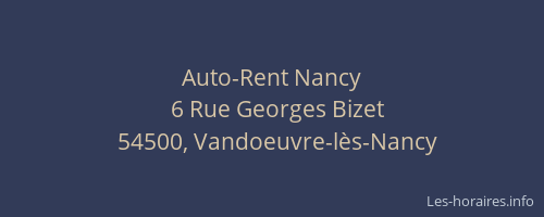 Auto-Rent Nancy