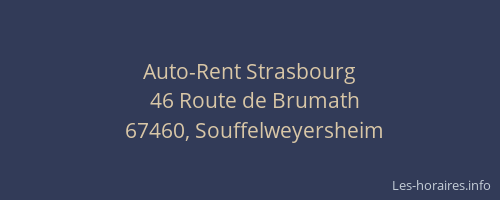 Auto-Rent Strasbourg