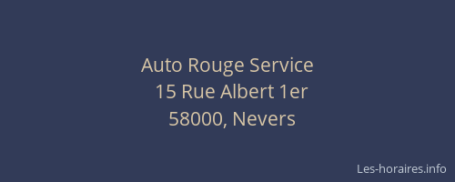 Auto Rouge Service