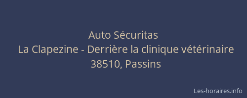 Auto S&eacute;curitas