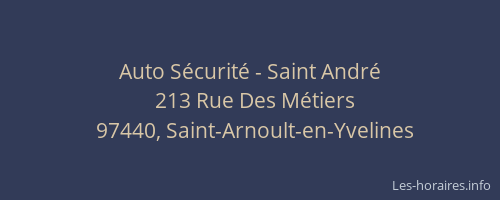 Auto Sécurité - Saint André