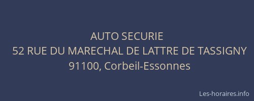 AUTO SECURIE
