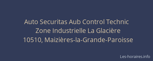 Auto Securitas Aub Control Technic