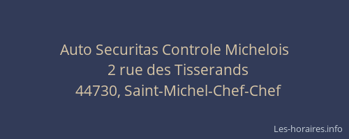Auto Securitas Controle Michelois