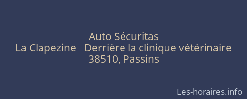 Auto Sécuritas