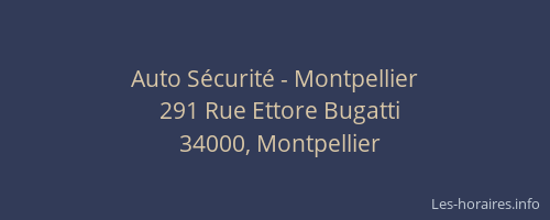 Auto Sécurité - Montpellier