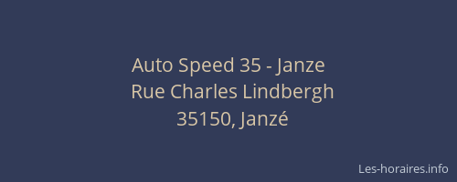 Auto Speed 35 - Janze