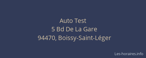 Auto Test