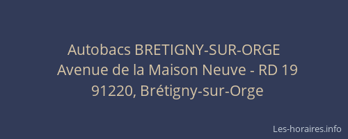 Autobacs BRETIGNY-SUR-ORGE