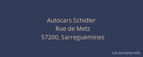 Autocars Schidler
