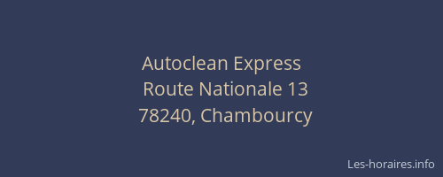 Autoclean Express