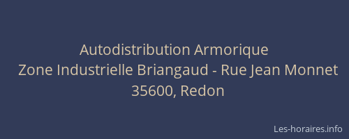 Autodistribution Armorique