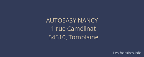 AUTOEASY NANCY