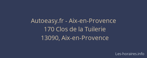 Autoeasy.fr - Aix-en-Provence
