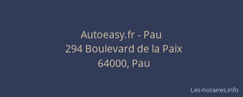 Autoeasy.fr - Pau