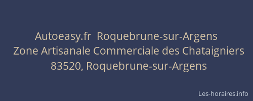 Autoeasy.fr  Roquebrune-sur-Argens