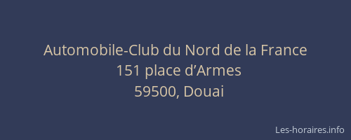 Automobile-Club du Nord de la France