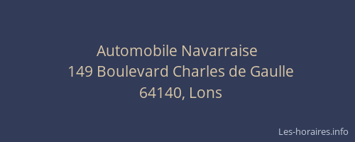 Automobile Navarraise