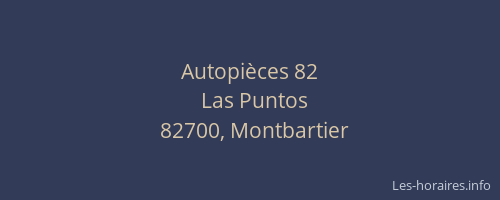 Autopi&egrave;ces 82