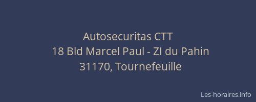 Autosecuritas CTT