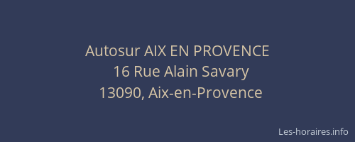 Autosur AIX EN PROVENCE