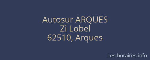 Autosur ARQUES
