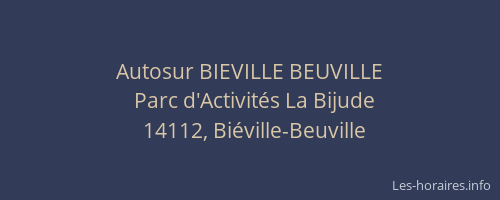 Autosur BIEVILLE BEUVILLE