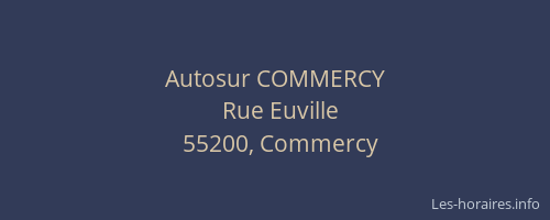 Autosur COMMERCY