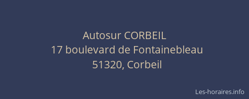 Autosur CORBEIL